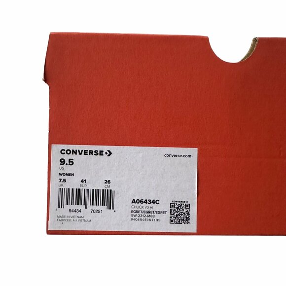 ❤️Converse Chuck 70 3D Charms Hi Women Shoes Sz 9.5 Flower Stars Sneaker A06434C - Picture 8 of 13